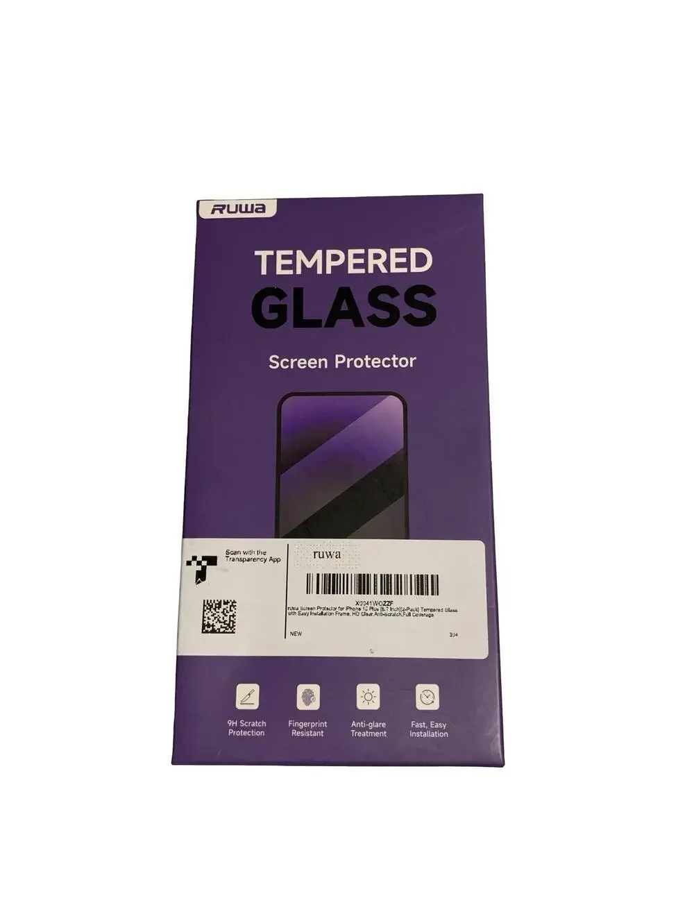 RUWA Screen Protector for iPhone 14 Plus / 13 Pro Max Clear 2-Pack 6.7 in NEW